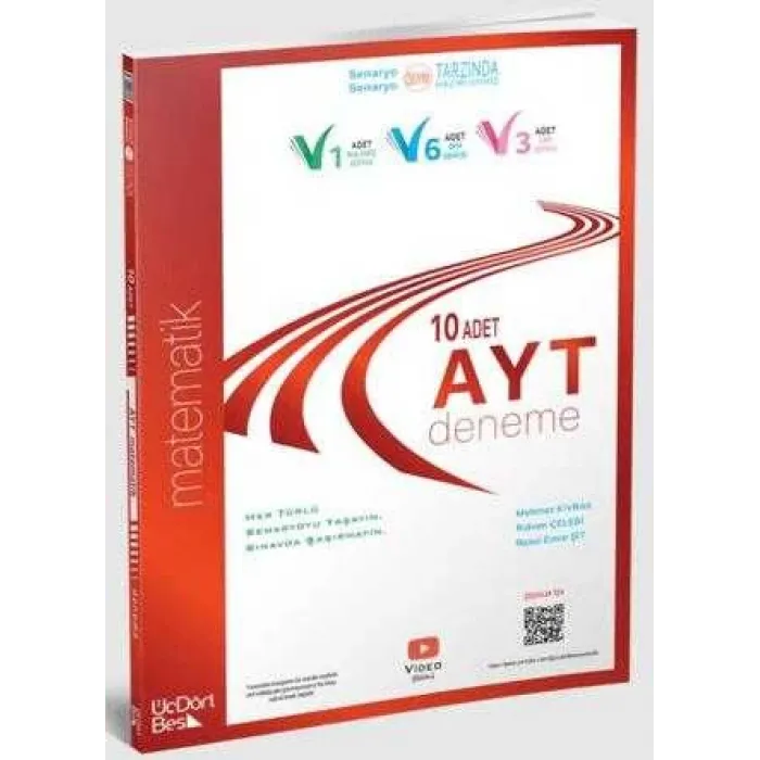 345 - AYT 8 li Matematik Deneme - GÜNCEL BASKI