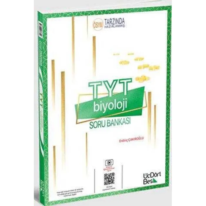 345 - TYT Biyoloji Soru Bankası - GÜNCEL BASKI