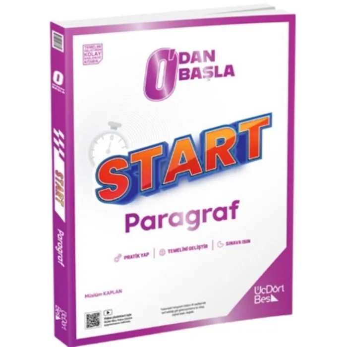 ÜçDörtBeş Yayınları Sıfırdan Başla Start Paragraf