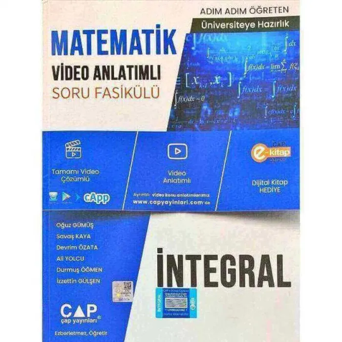 Üniversite Hazırlık Matematik İntegral Konu Anlatımlı Soru Bankası