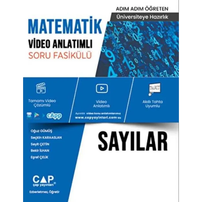 Üniversiteye Hazırlık Matematik Video Anlatımlı Sayılar Soru Fasikülü