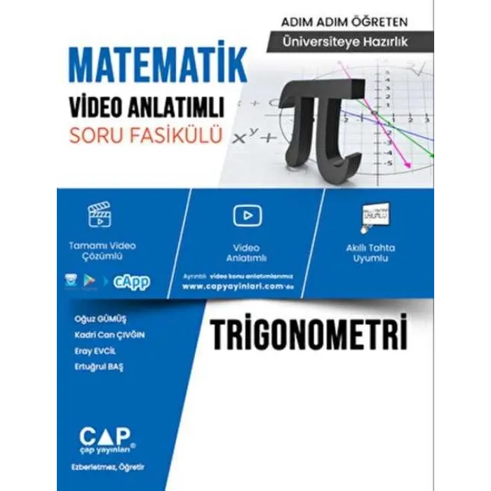 Üniversiteye Hazırlık Matematik Video Anlatımlı Trigonometri Soru Fasikülü