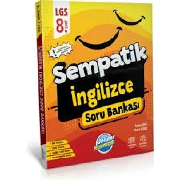 ÜNLÜLER YAYINLARI 8.SINIF İNGİLİZCE SEMPATİK SORU BANKASI