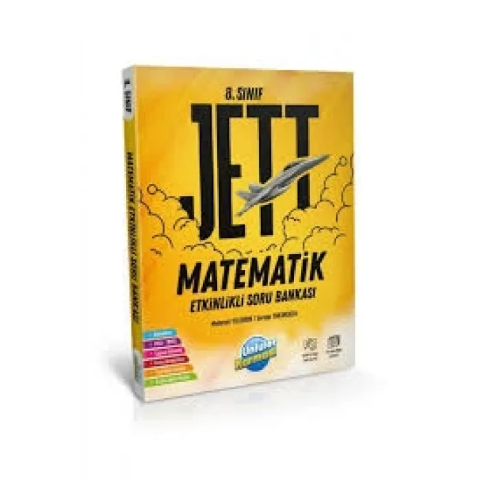 ÜNLÜLER YAYINLARI 8.SINIF MATEMATİK JETT ETKİNLİKLİ SORU BANKALARI