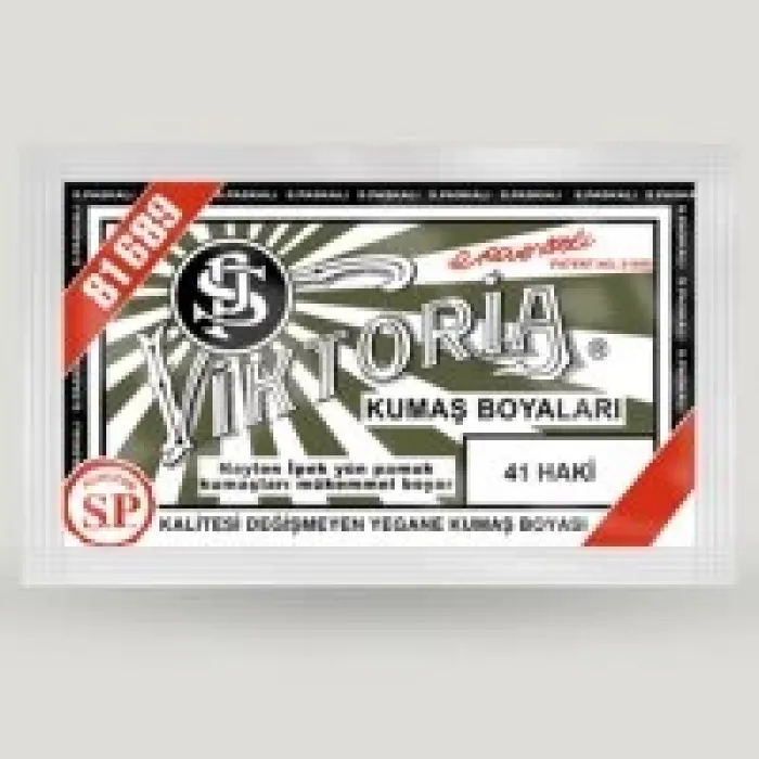 Viktoria Kumaş Boyası No:41 Haki