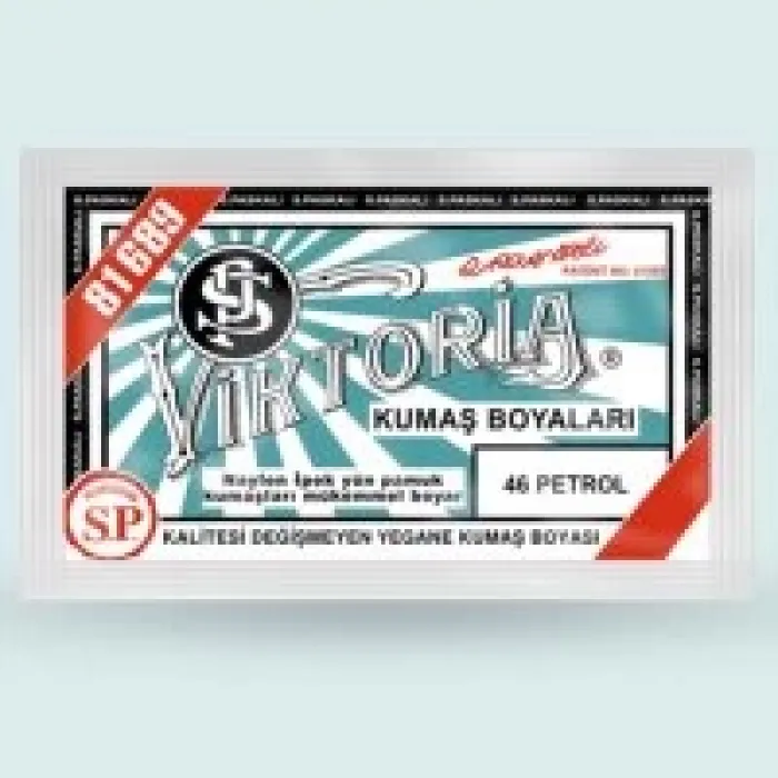 Viktoria Kumaş Boyası No:46 Petrol