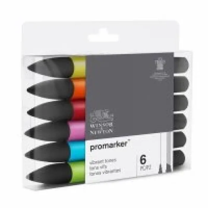 Winsor Newton Promarker 6lı Set Lv-wn-0290110