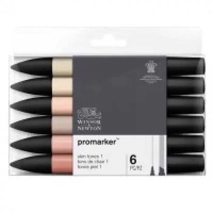 Winsor Newton Promarker 6lı Set Lv-wn-0290114