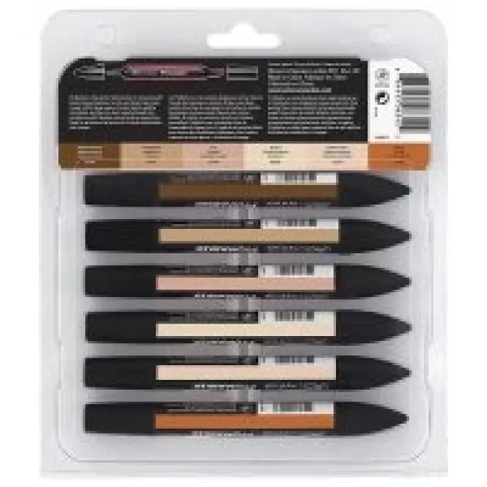 Winsor Newton Promarker Ten Renkleri Seti- 2 6 Renk  Lv-wn-0290077