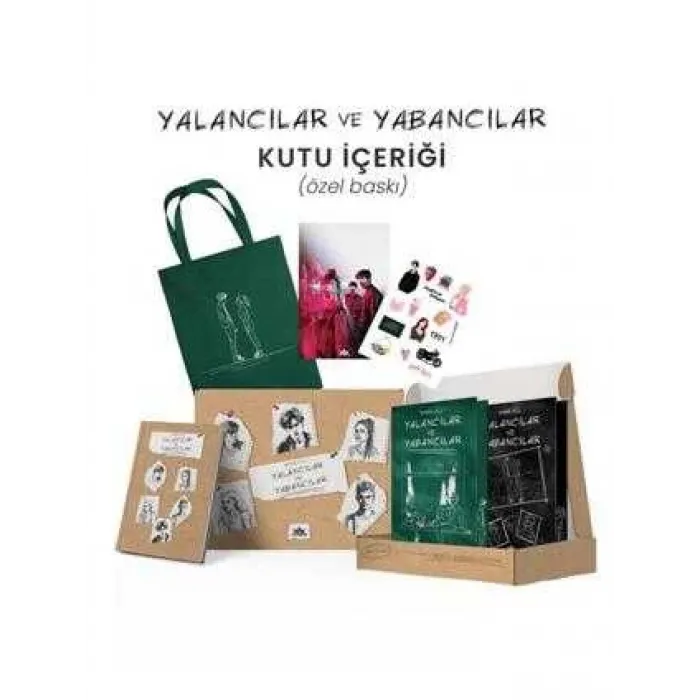 Yalancılar ve Yabancılar Serisi İki Kitaplık Hediyeli Set Özel Baskı
