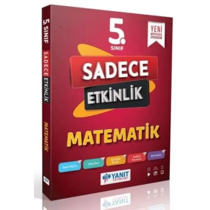 Yanıt Yayınları 5. Sınıf Matematik Sadece Etkinlik