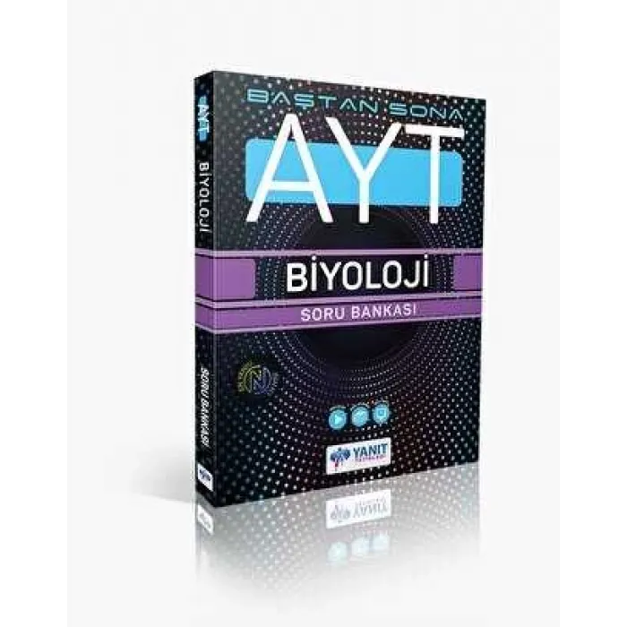 Yanıt Yayınları AYT Baştan Sona Biyoloji Soru Bankası