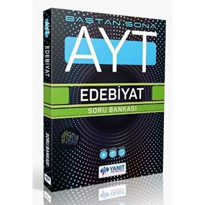 Yanıt Yayınları AYT Baştan Sona Edebiyat Soru Bankası