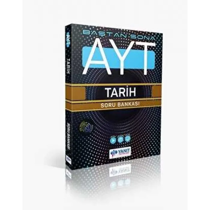 Yanıt Yayınları AYT Baştan Sona Tarih Soru Bankası