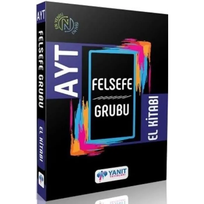 Yanıt Yayınları AYT Felsefe Grubu El Kitabı Yanıt