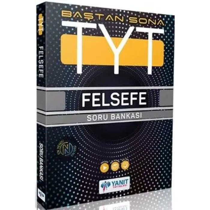 Yanıt Yayınları Baştan Sona TYT Felsefe Soru Bankası