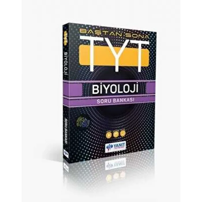Yanıt Yayınları TYT Baştan Sona Biyoloji Soru Bankası
