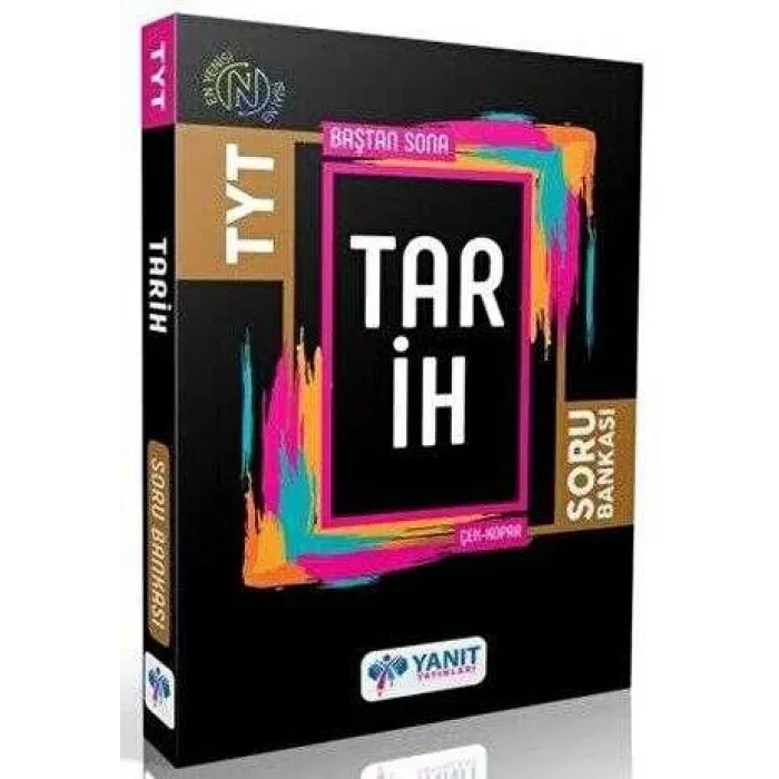 Yanıt Yayınları TYT Baştan Sona Tarih Soru Bankası