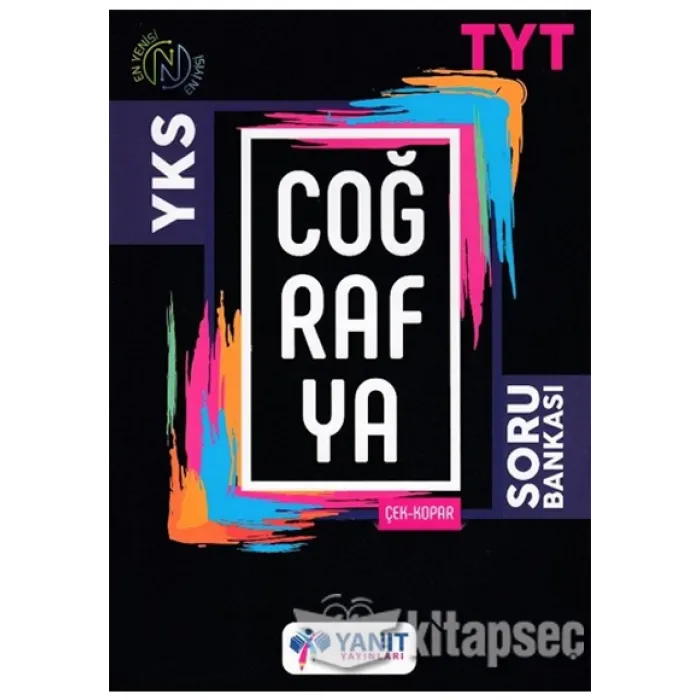 Yanıt Yayınları TYT Coğrafya Çek Kopar Soru Bankası Yanıt