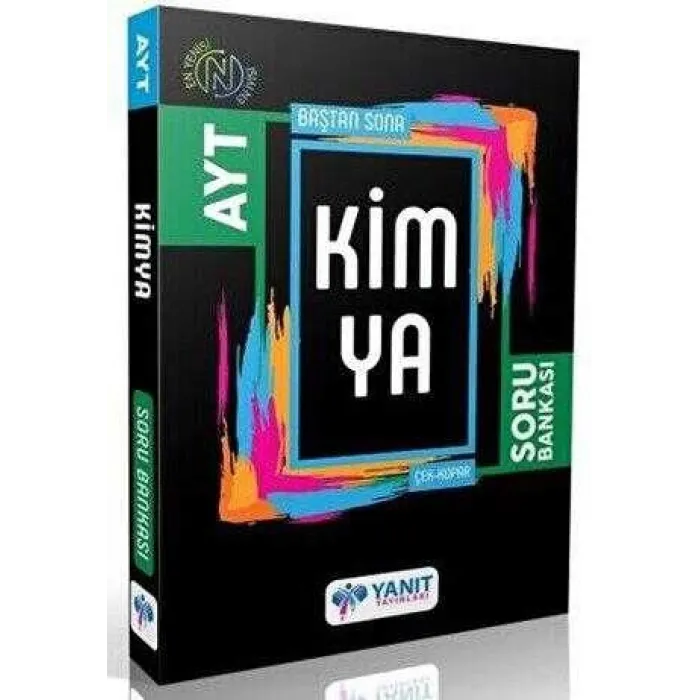 Yanıt Yayınları Yanıt AYT Baştan Sona Kimya Soru Bankası