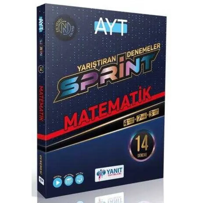 Yanıt Yayınları Yanıt AYT Matematik 14`lü Yapıştıran Sprint Denemeler