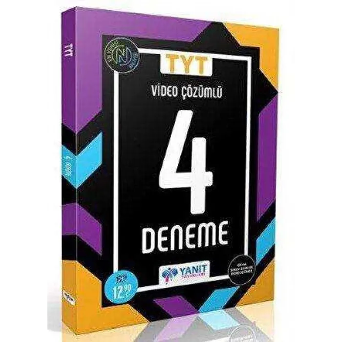 Yanıt Yayınları Yanıt TYT 4 Fasikül Deneme Video Çözümlü