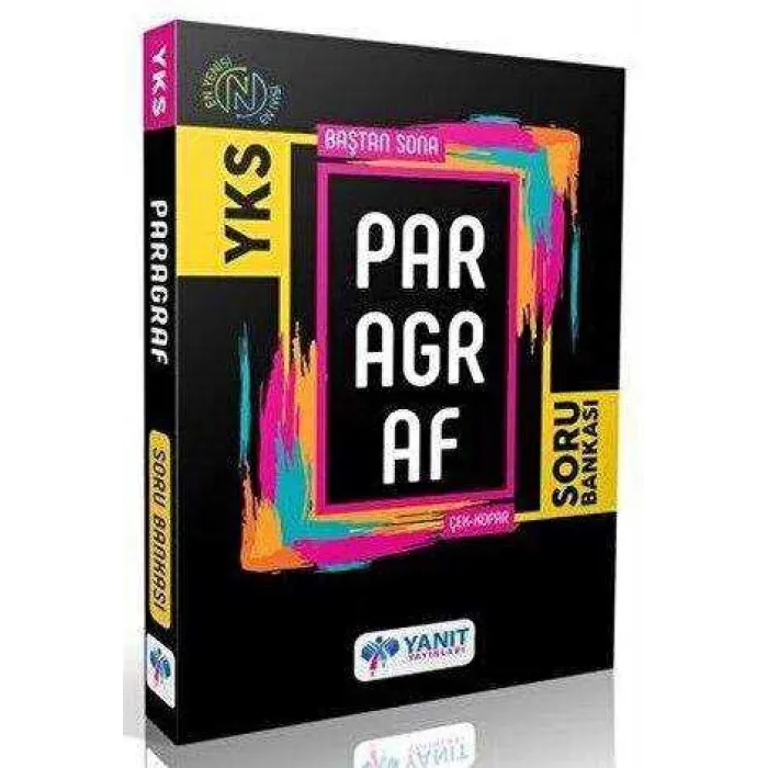Yanıt Yayınları YKS Baştan Sona Paragraf Soru Bankası