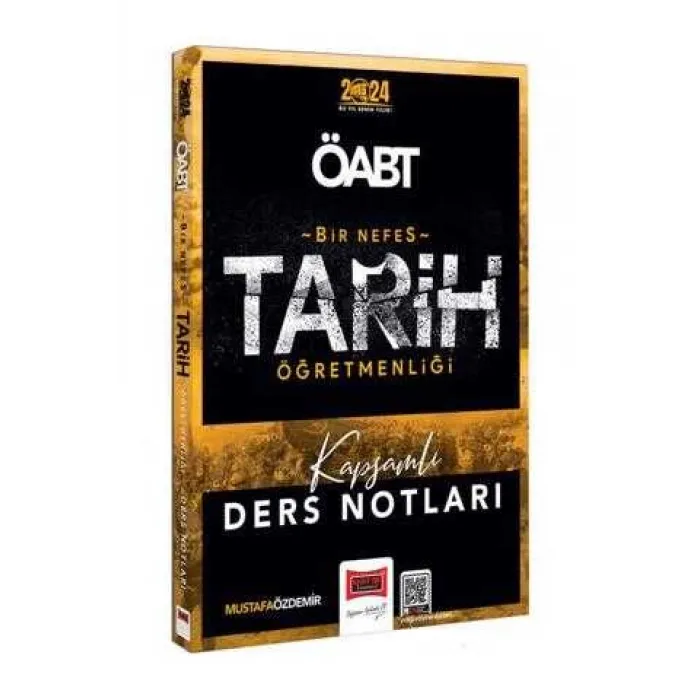 Yargı Yayınevi 2024 ÖABT Bir Nefes Tarih Öğretmenliği Kapsamlı Ders Notları