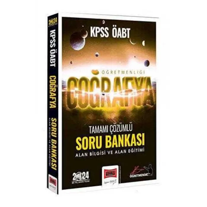 Yargı Yayınevi 2024 ÖABT Coğrafya Öğretmenliği Tamamı Çözümlü Soru Bankası