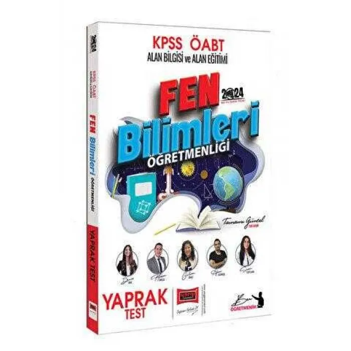 Yargı Yayınevi 2024 ÖABT Fen Bilimleri Öğretmenliği Yaprak Test