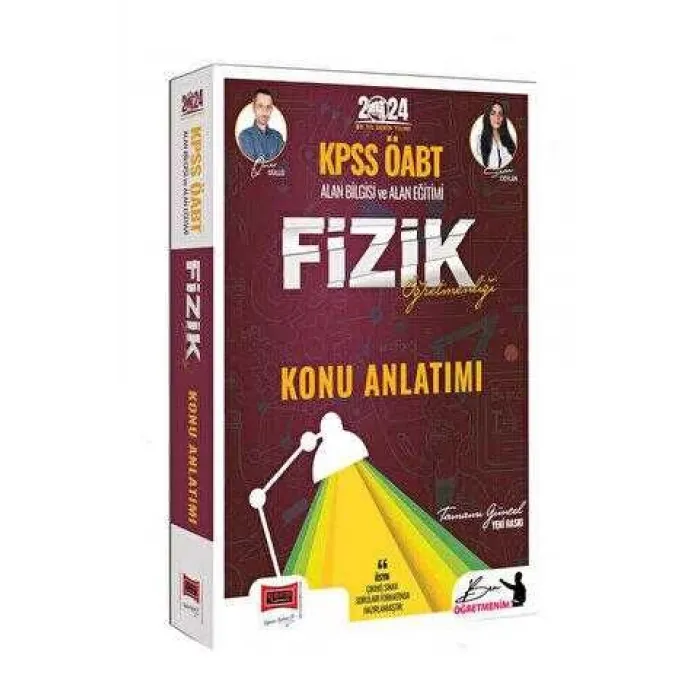 Yargı Yayınevi 2024 ÖABT Fizik Öğretmenliği Konu Anlatımı