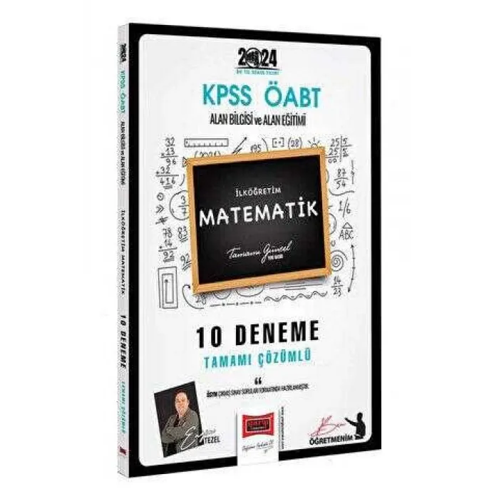 Yargı Yayınevi 2024 ÖABT İlköğretim Matematik Öğretmenliği 10 Deneme