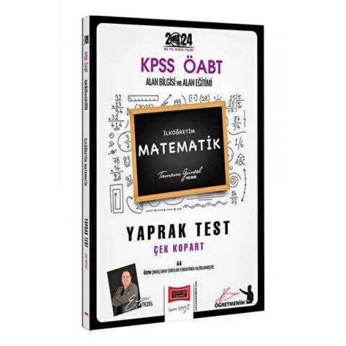 Yargı Yayınevi 2024 ÖABT İlköğretim Matematik Öğretmenliği Yaprak Test