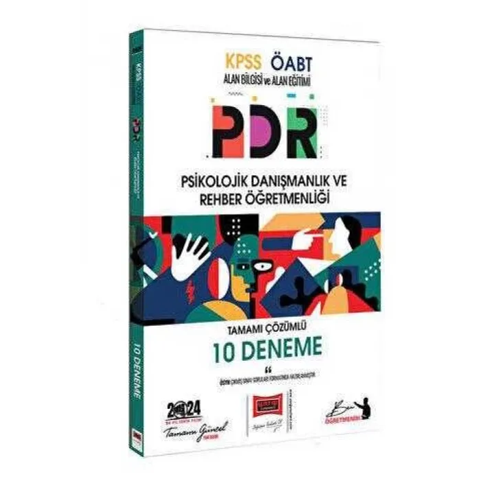 Yargı Yayınevi 2024 ÖABT PDR Tamamı Çözümlü 10 Deneme Sınavı
