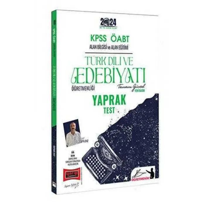Yargı Yayınevi 2024 ÖABT Türk Dili ve Edebiyatı Yaprak Test