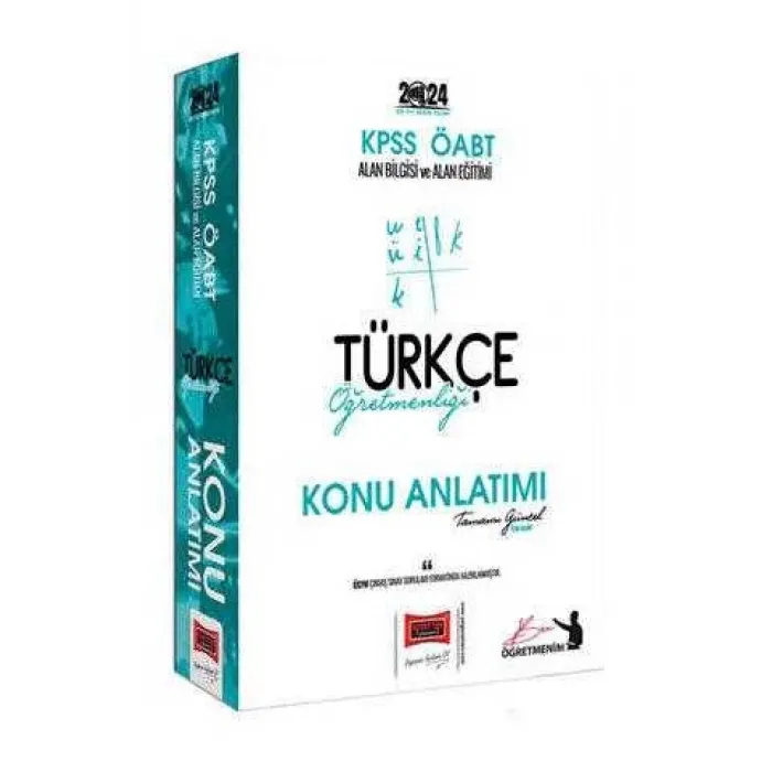 Yargı Yayınevi 2024 ÖABT Türkçe Öğretmenliği Konu Anlatımı