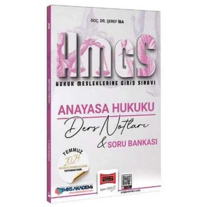 Yargı Yayınevi 2025 Hukuk Mesleklerine Giriş Sınavı Anayasa Hukuku Ders Notları & Soru Bankası