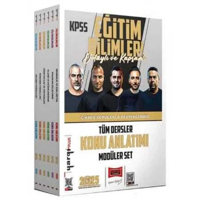 Yargı Yayınevi 2025 KPSS Eğitim Bilimleri Konu Anlatımlı Modüler Set