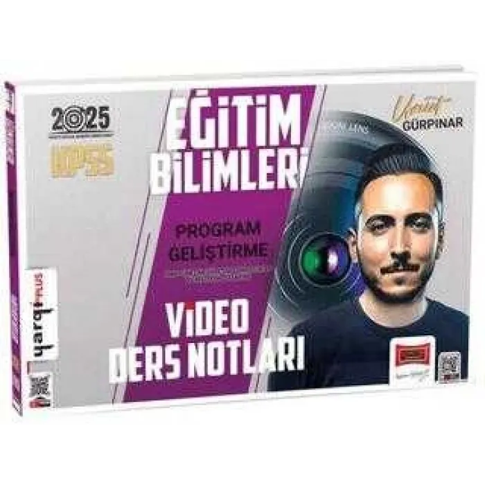 Yargı Yayınevi 2025 KPSS Eğitim Bilimleri Program Geliştirme Sınıf Yönetimi - Öğretim Teknolojileri ve Materyal Tasarımı Video Ders Notları