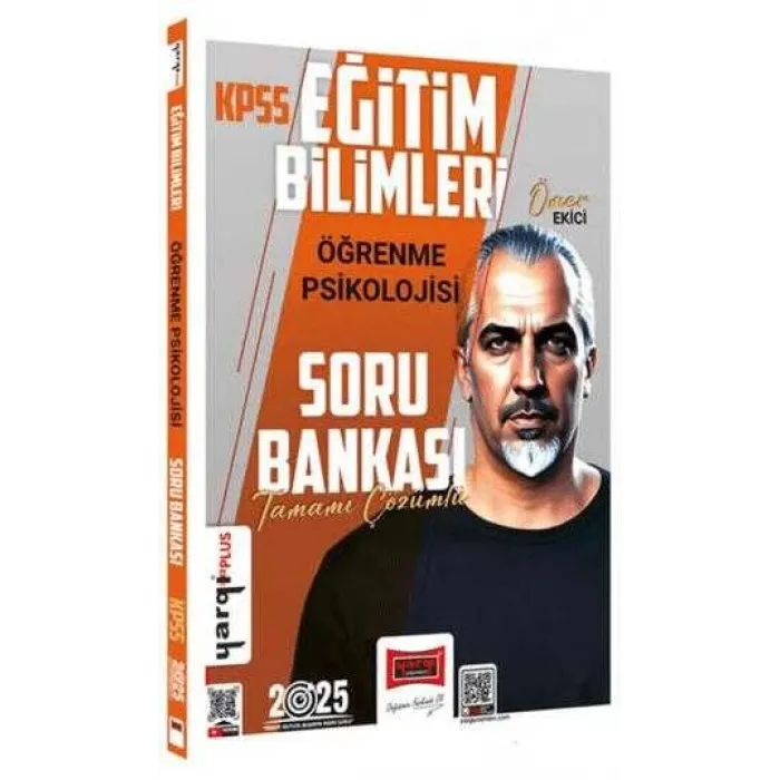Yargı Yayınevi 2025 KPSS Eğitim Bilimleri Tamamı Çözümlü Öğrenme Psikolojisi Soru Bankası
