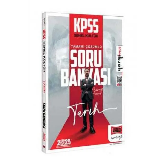 Yargı Yayınevi 2025 KPSS Genel Kültür Tamamı Çözümlü Tarih Soru Bankası