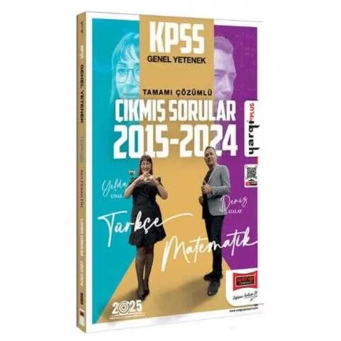 Yargı Yayınevi 2025 KPSS Genel Yetenek 2015-2024 Konularına Göre Düzenlenmiş Tamamı Çözümlü Çıkmış Sorular