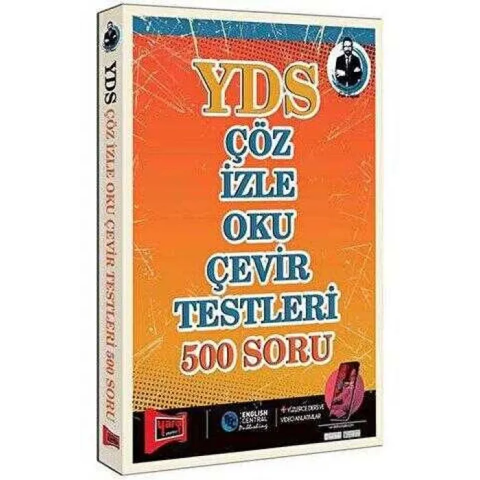 Yargı Yayınevi YDS Çöz İzle Oku Çevir Testleri 500 Soru