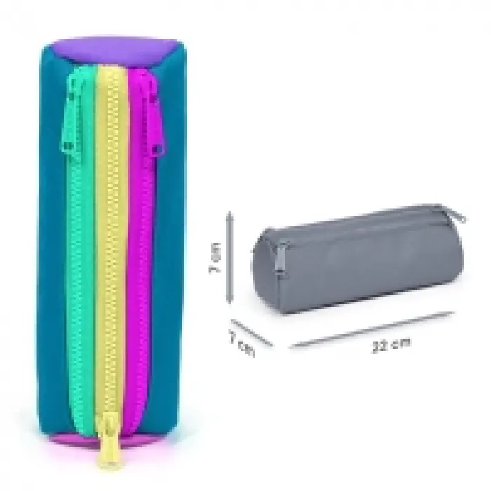 Yaygan Coral High Kalem Çantası Üç Bölmeli 22059