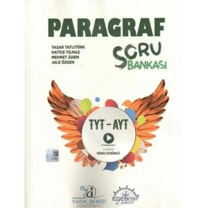 Yayın Denizi Yayınları 2025 TYT AYT Paragraf Soru Bankası