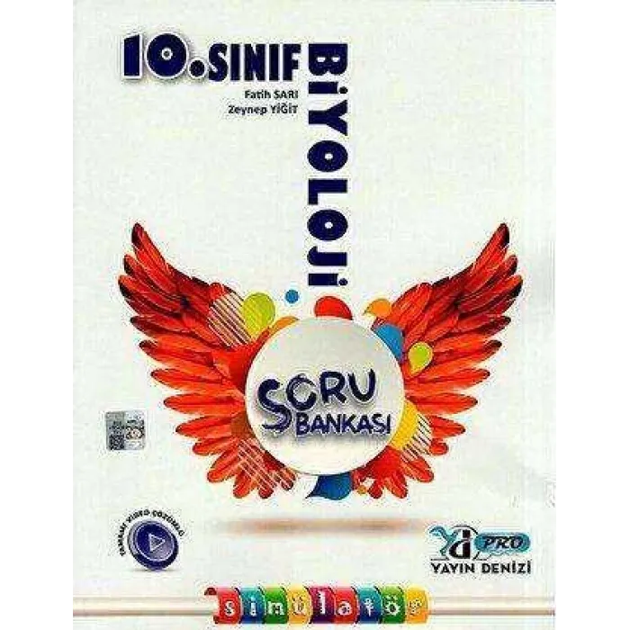Yayın Denizi Yayınları Pro Simülatör 10. Sınıf Biyoloji Soru Bankası