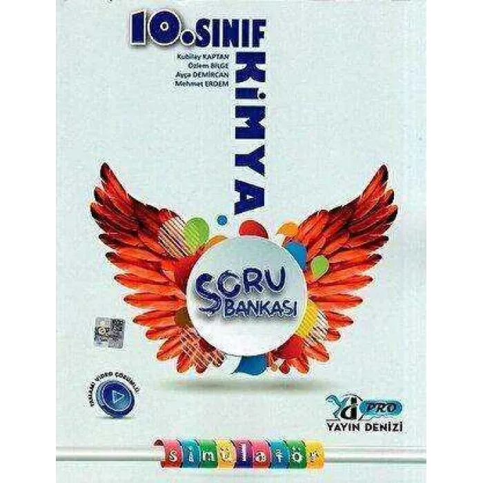 Yayın Denizi Yayınları Pro Simülatör 10. Sınıf Kimya Soru Bankası