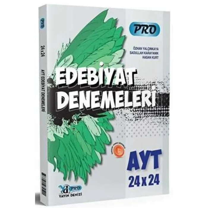Yayın Denizi Yayınları Yayın Denizi AYT Edebiyat Pro 24 x 24 Denemeleri