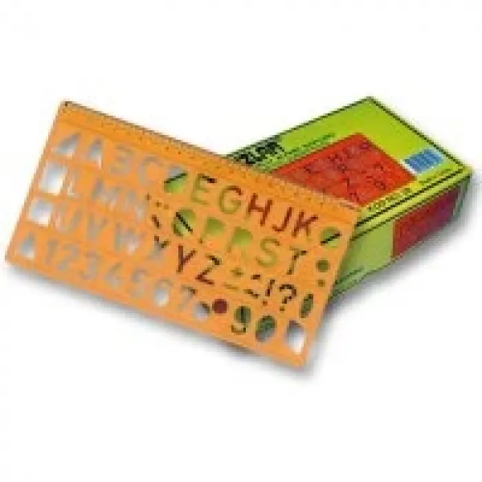 Yıldızlar Şablon 22 Cm Harf 028