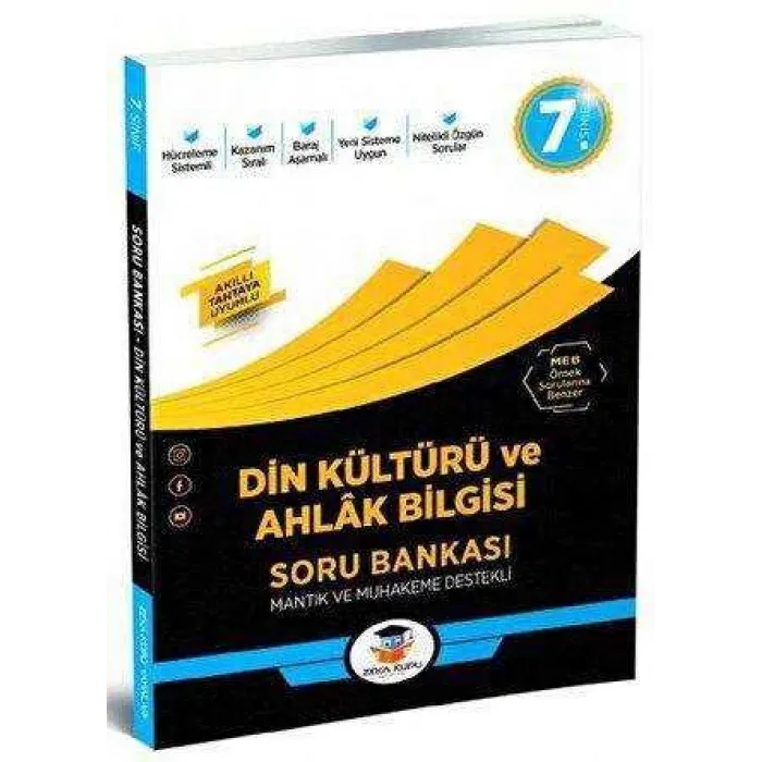 Zeka Küpü Yayınları 7. Sınıf Din Kültürü ve Ahlak Bilgisi Soru Bankası